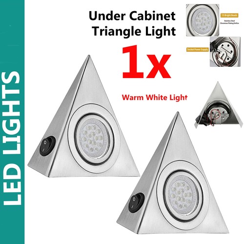 Led triangle under cabinet - under,