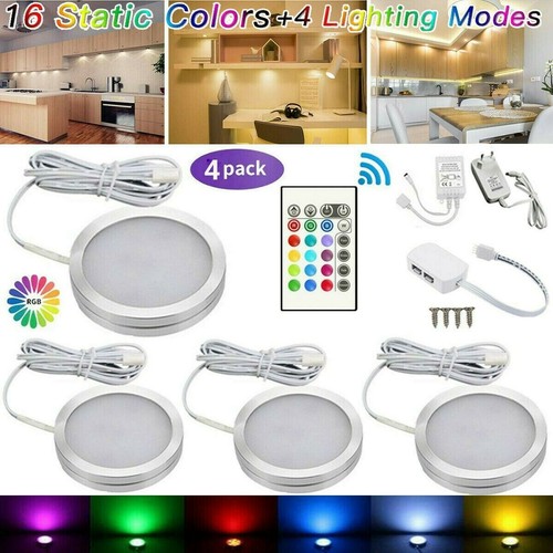 4pack 12v led rgb colour - 4pack, under
