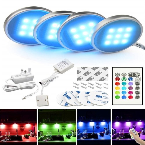 4pcs under cabinet lighting - 4pcs,